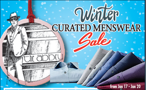 Mens Curated Winter Sale At The Abbey