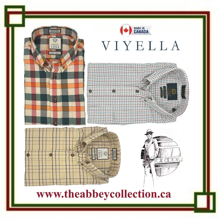 Viyella Long Sleeve Button Down Sport Shirts Collection