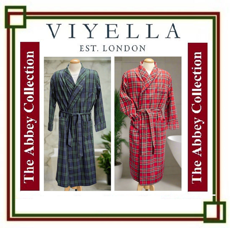 Canadian Made Viyella Robes House Coats