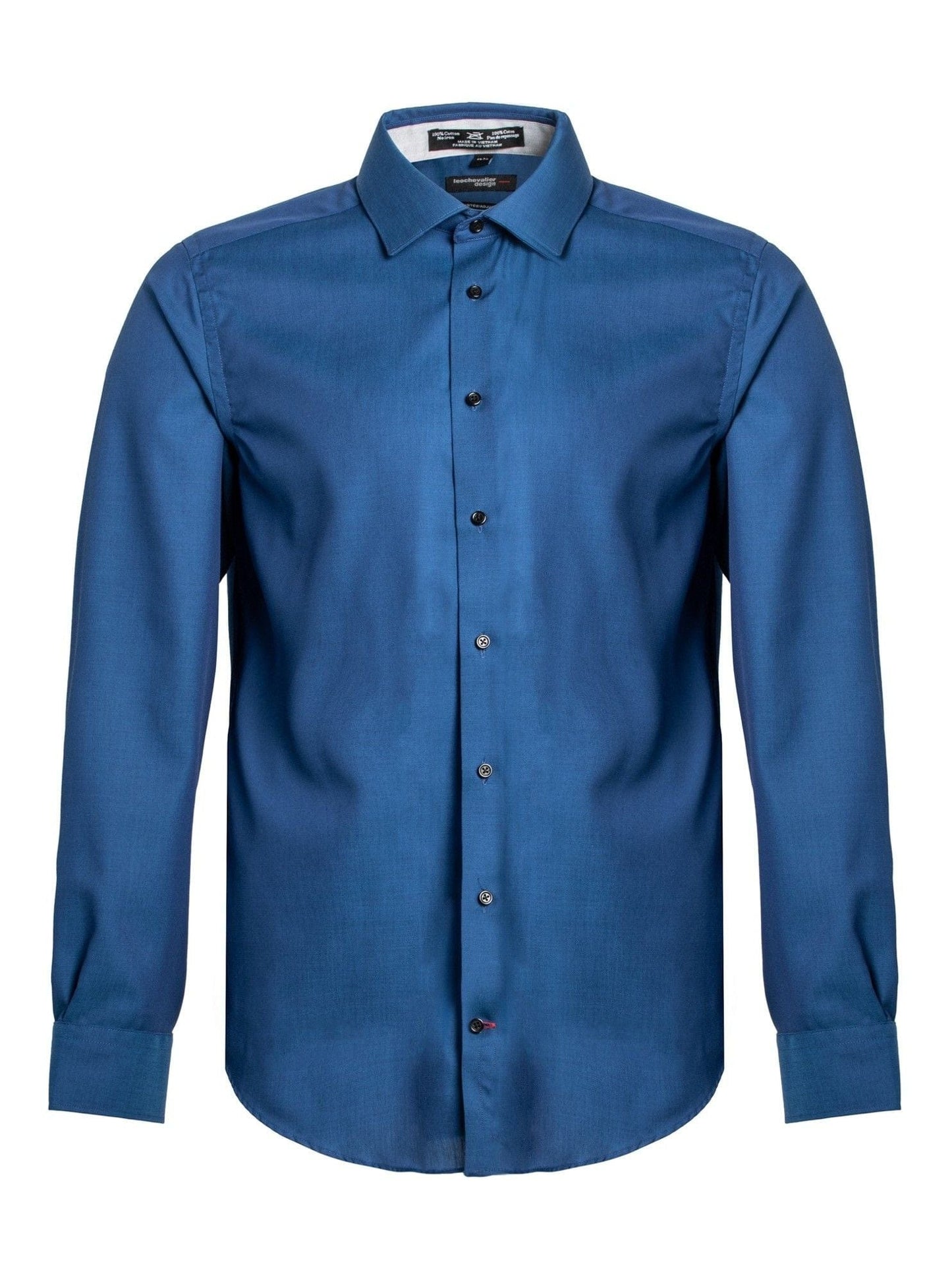 Leo Chevalier Design Upgrade Your Style in our Slim Fit 100% Cotton Non-Iron Dress Shirts Available in 10 Colors
