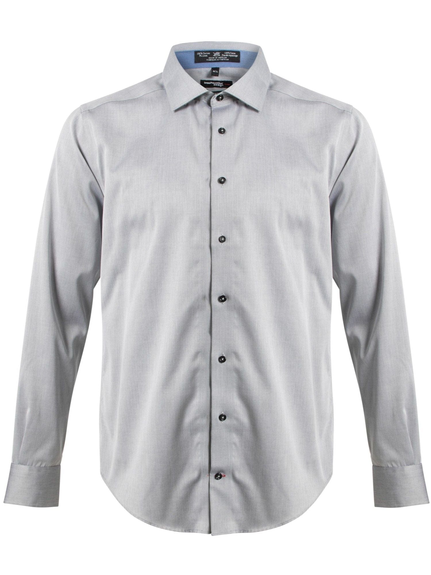 Leo Chevalier Design Upgrade Your Style in our Slim Fit 100% Cotton Non-Iron Dress Shirts Available in 10 Colors