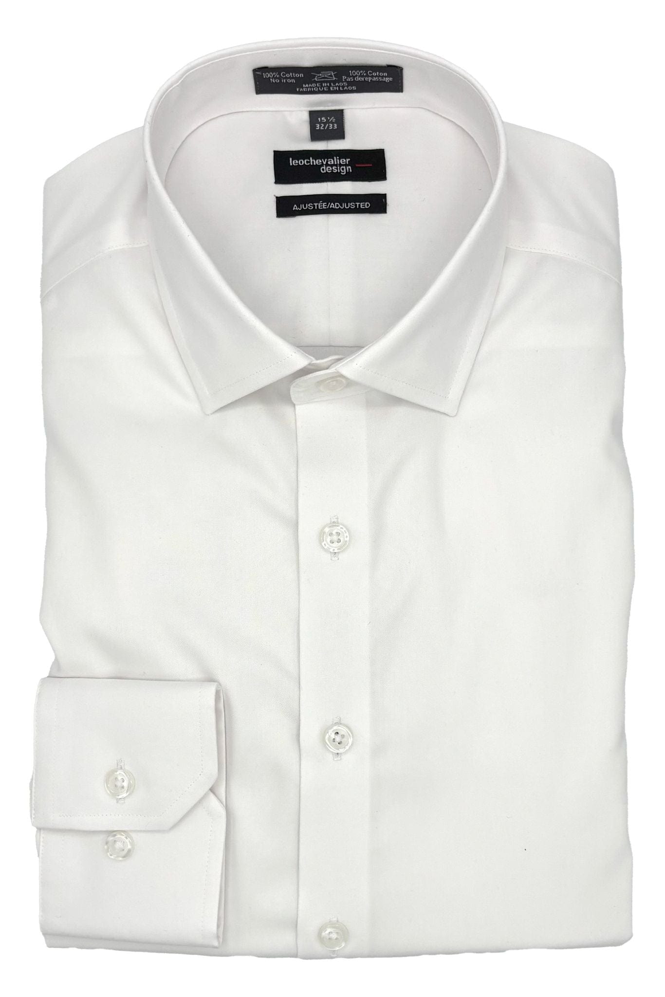 Leo Chevalier Design Men's Slim Fit Dress Shirts: Modern Elegance Redefined Available In 2 Colors