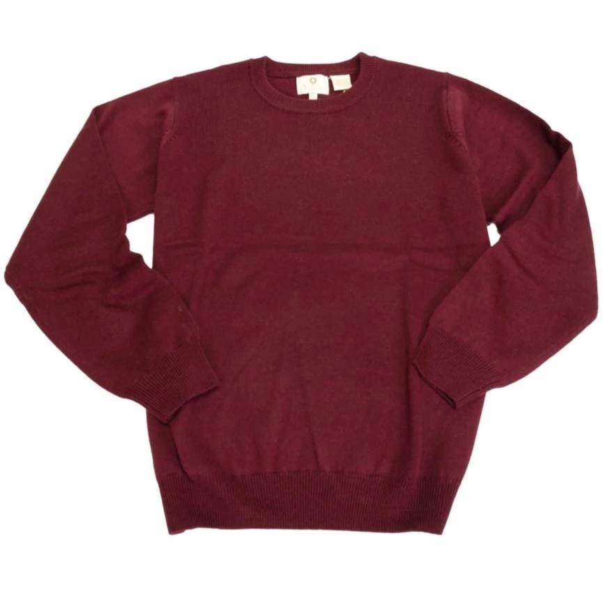 Viyella Elevate Your Wardrobe with Mens Crewneck Extra Fine Merino Wool Sweaters - Available in 7 Fashionable Colors
