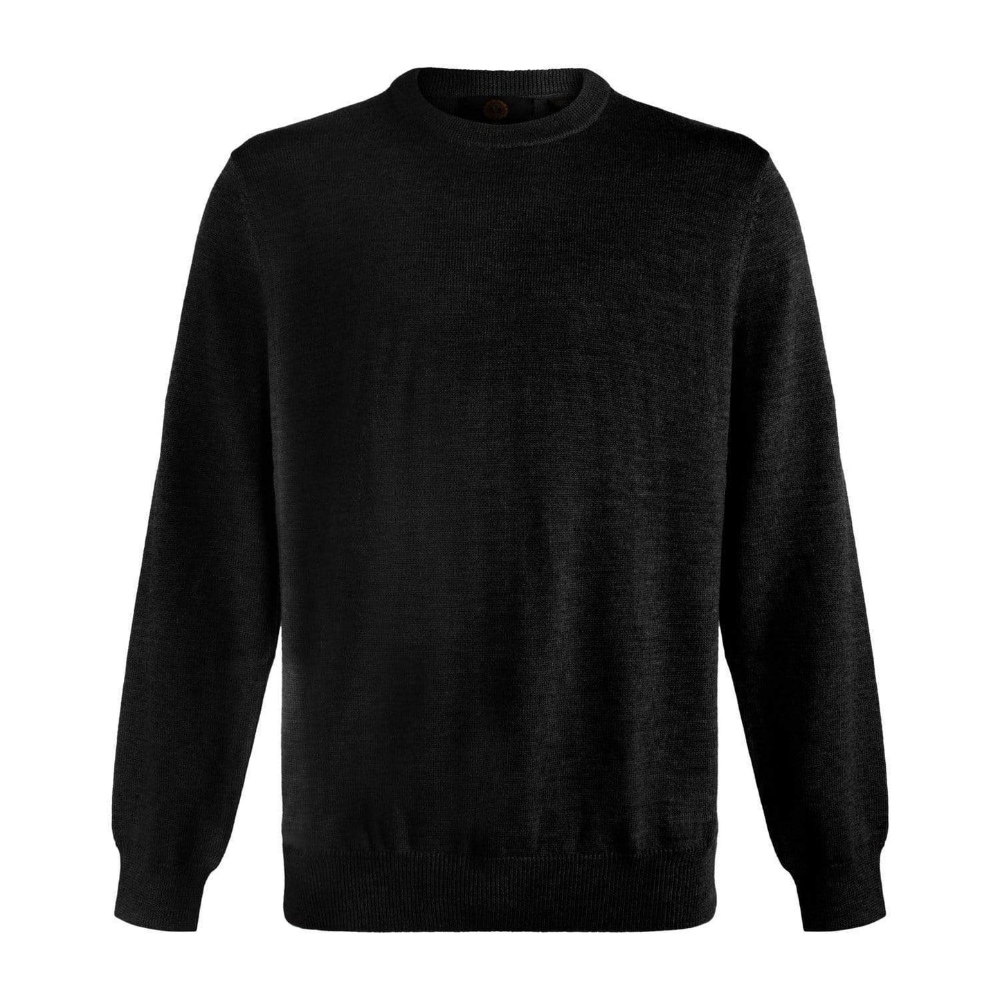 Viyella Elevate Your Wardrobe with Mens Crewneck Extra Fine Merino Wool Sweaters - Available in 7 Fashionable Colors