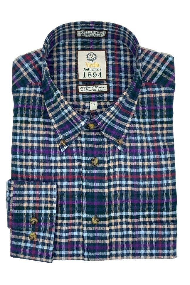 Viyella Discover Our Cotton & Cashmere Long Sleeve Shirts