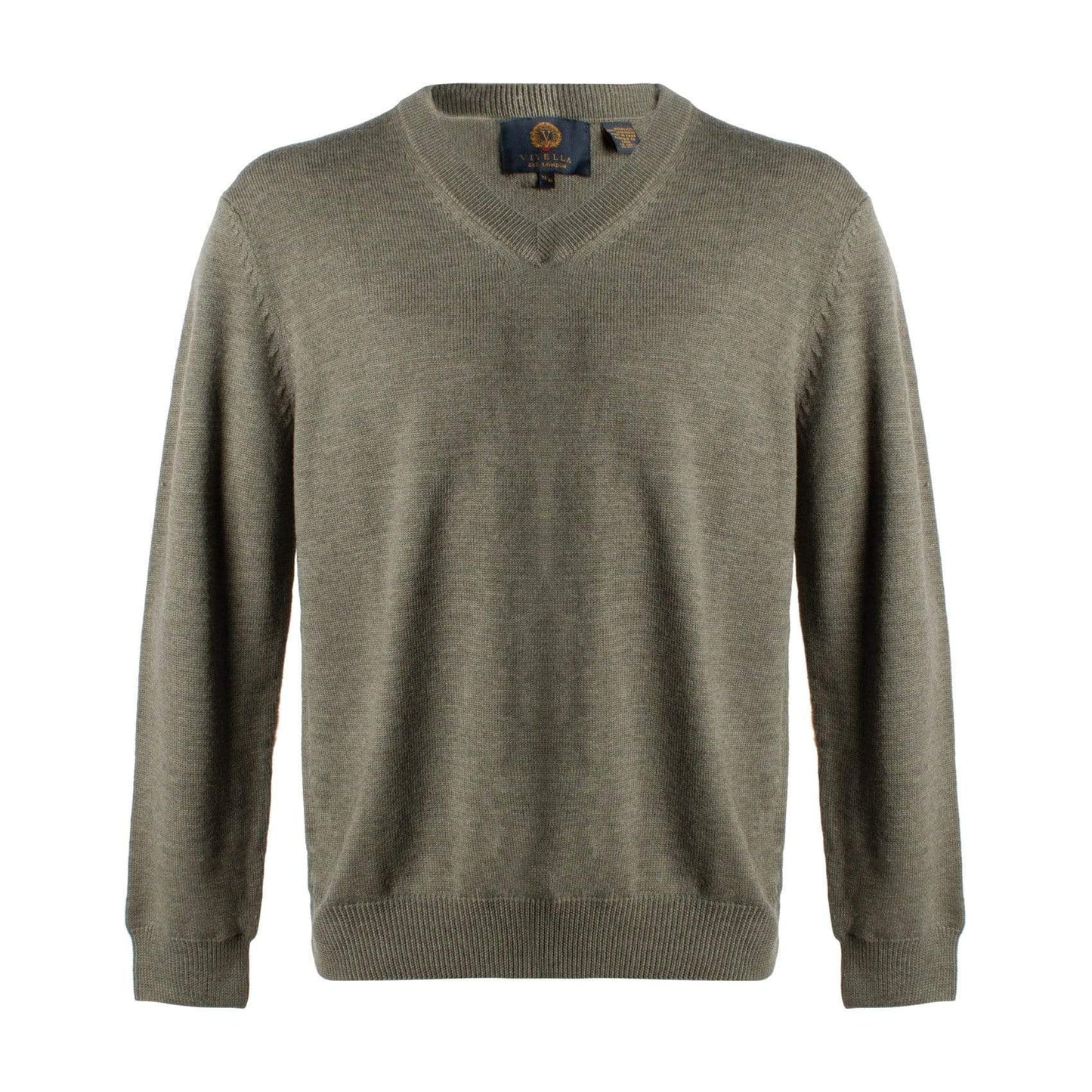 Viyella Upgrade Your Style with Mens V-Neck Extra Fine Merino Sweaters - Available in 10 Trendy Colors