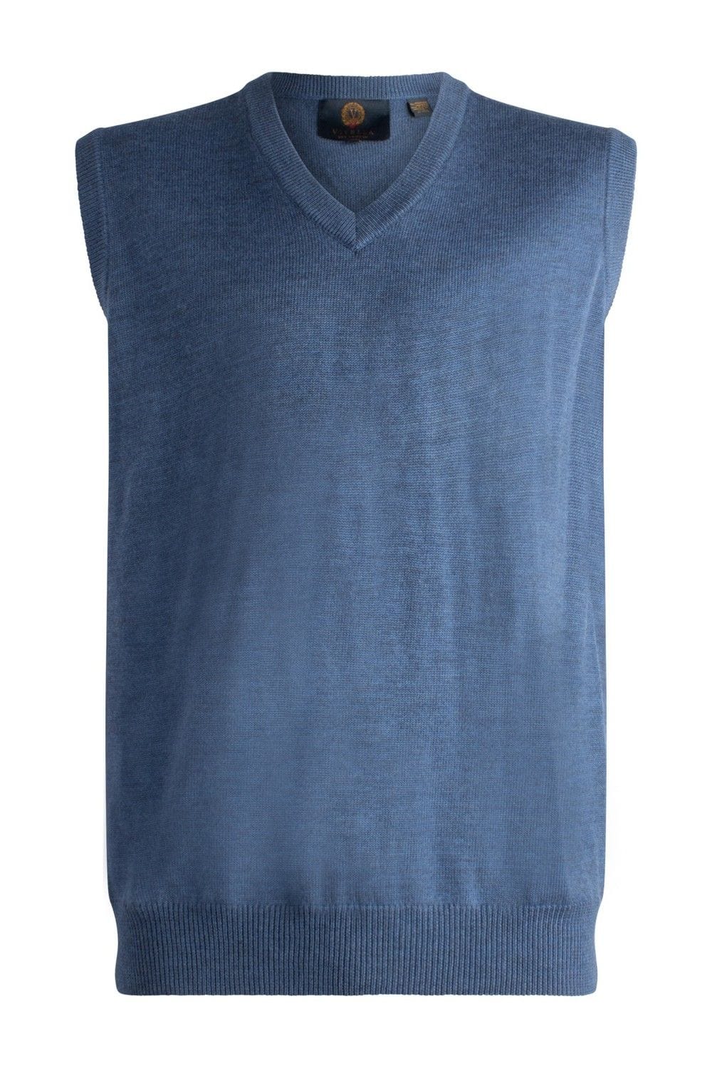 Viyella Elevate Your Style with our Extra Fine Merino Wool V-Neck Pull Over Sweater Vest - Available in 11 Vibrant Colors
