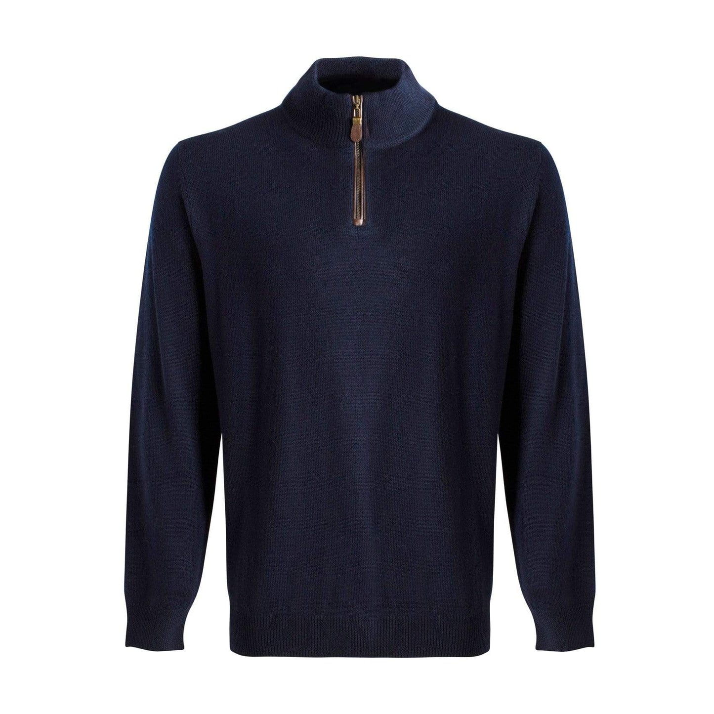 Viyella Elevate Your Wardrobe with the Versatile Quarter Zip Mockneck Sweaters in Extra Fine Merino Wool - Available in 10 Vibrant Colors