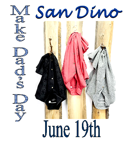 Make Dad's Day with San Dino Silk Shirts @ The Abbey