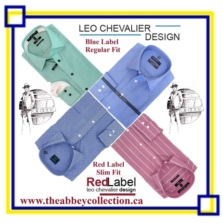 Leo Chevalier Slim Fit and Regular Fit Dress Shirts