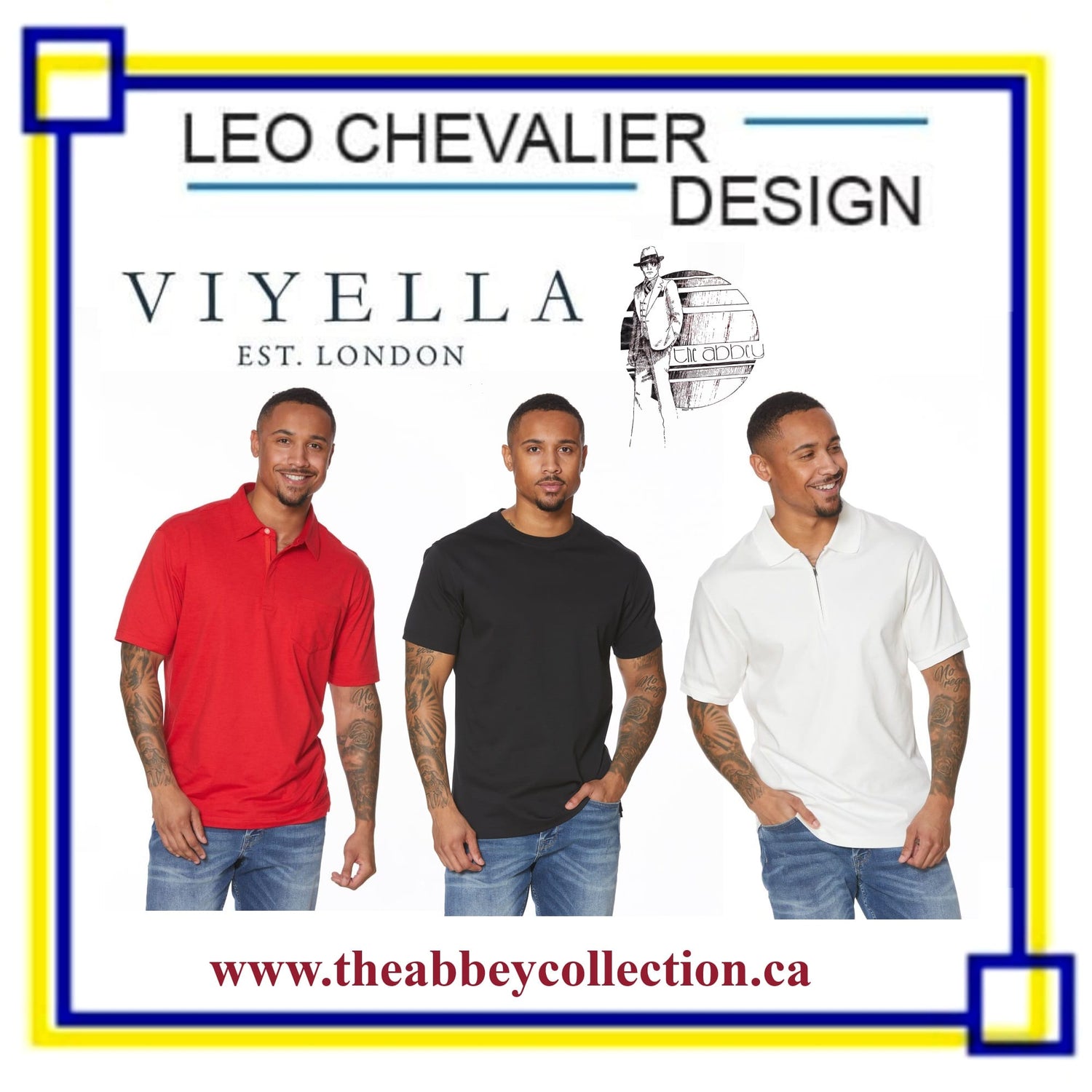 Polo, Golf  and T-Shirts by Leo Chevalier, Viyella