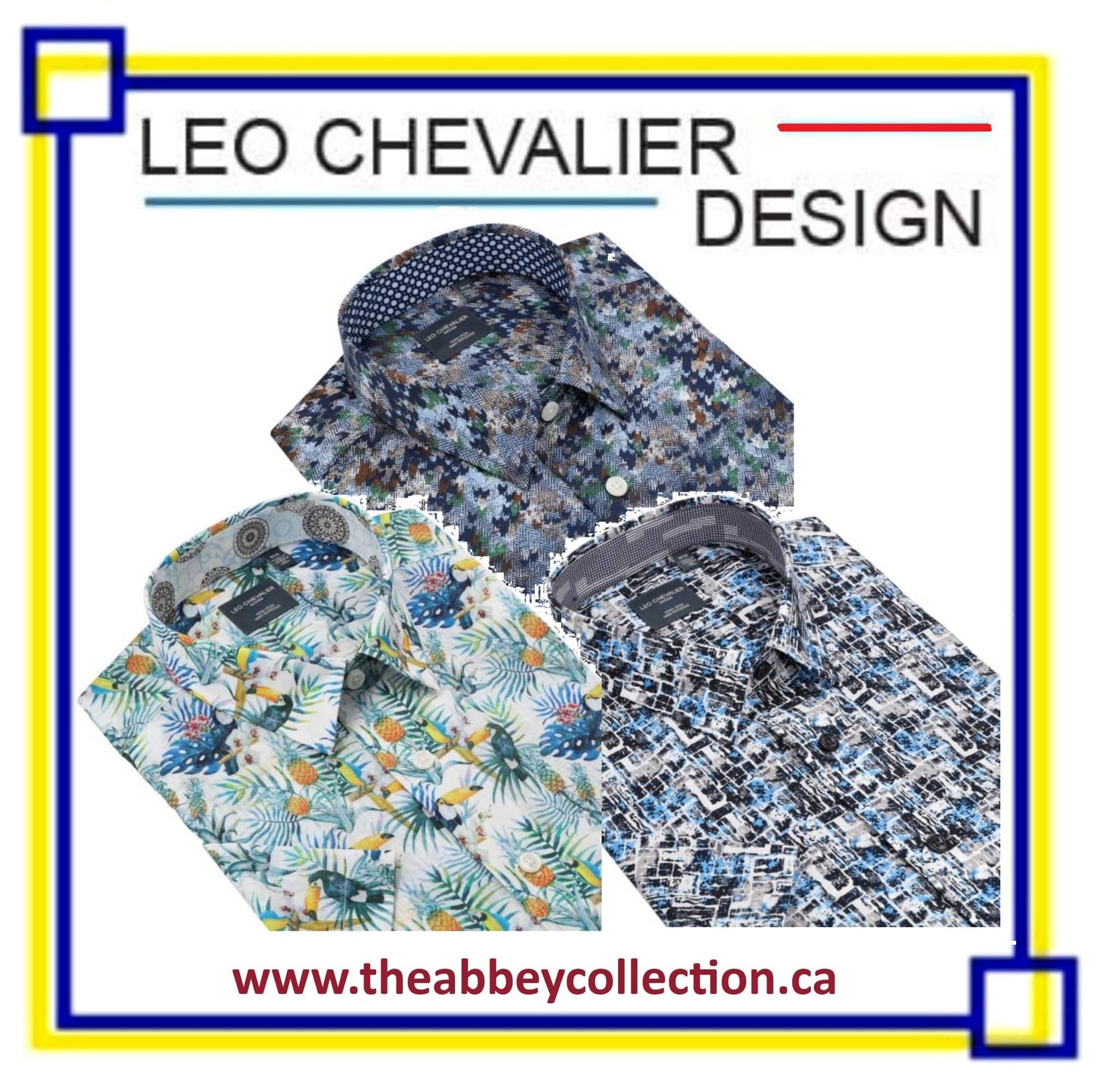 Leo Chevalier Short Sleeve Sport Shirts