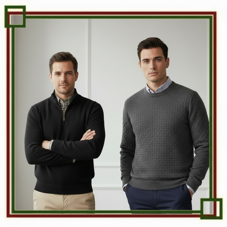 Sweaters by Viyella, Leo Chevalier