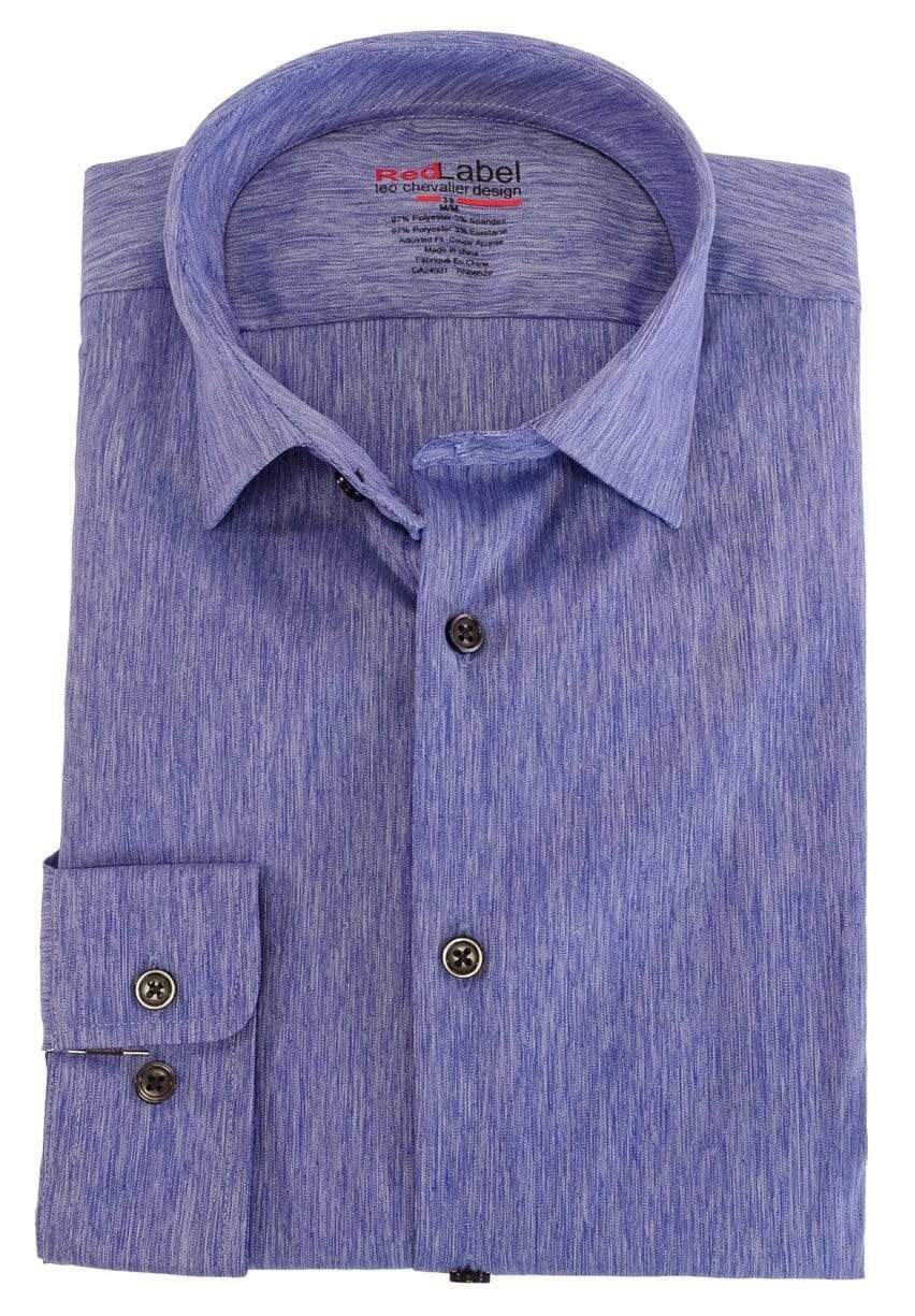Leo Chevalier Design Blue Voyage Performance Fitted Leo Chevalier Fitted Shirts