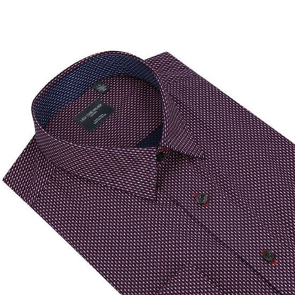 Leo Chevalier Design Upgrade Your Wardrobe with one of our Hidden Button-Down Collar Rose Shirts