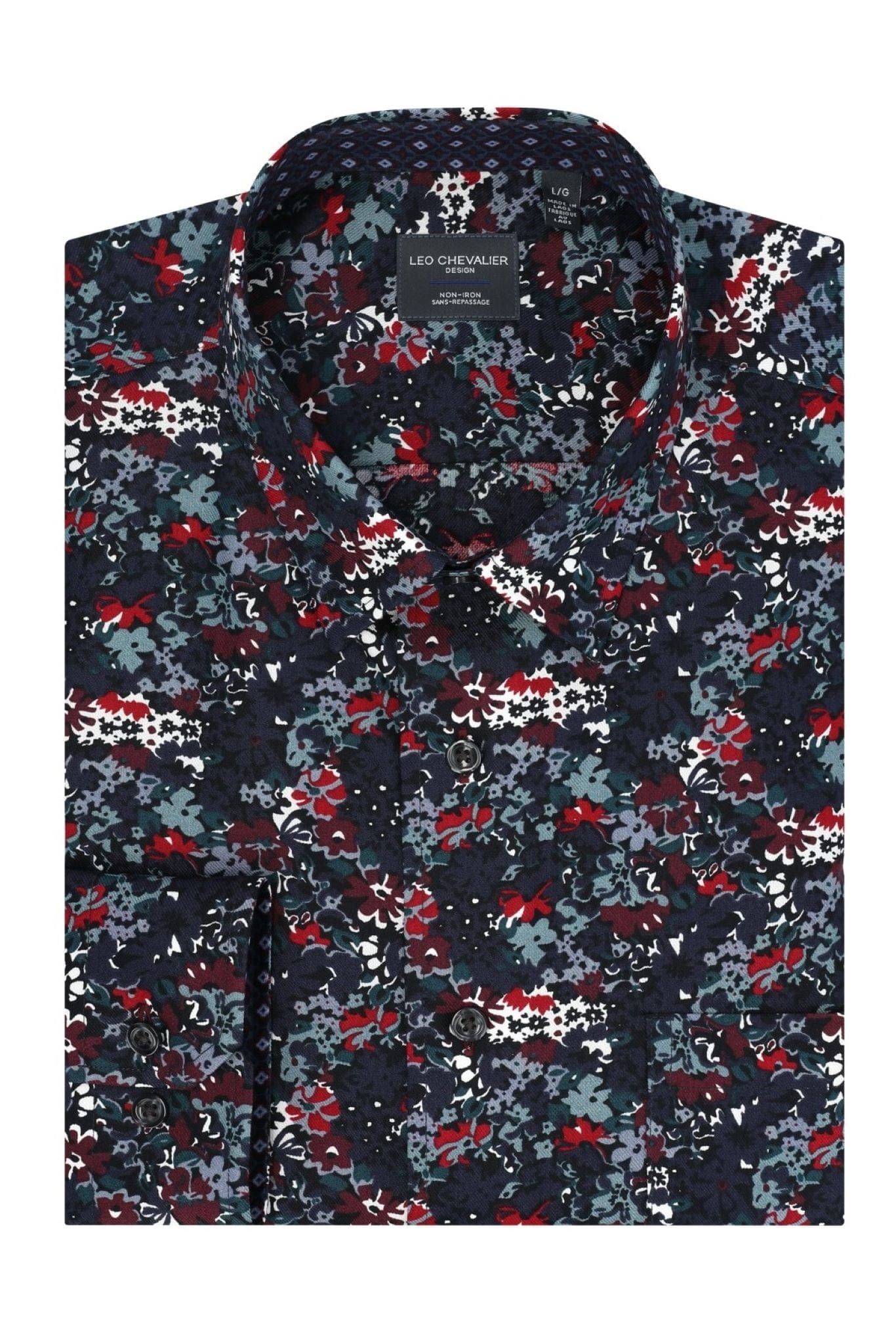 Leo Chevalier Design Elevate Your Style With One Of Our Multi Colored Modern Print Shirts