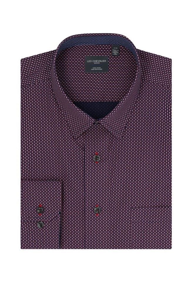Leo Chevalier Design Upgrade Your Wardrobe with one of our Hidden Button-Down Collar Rose Shirts