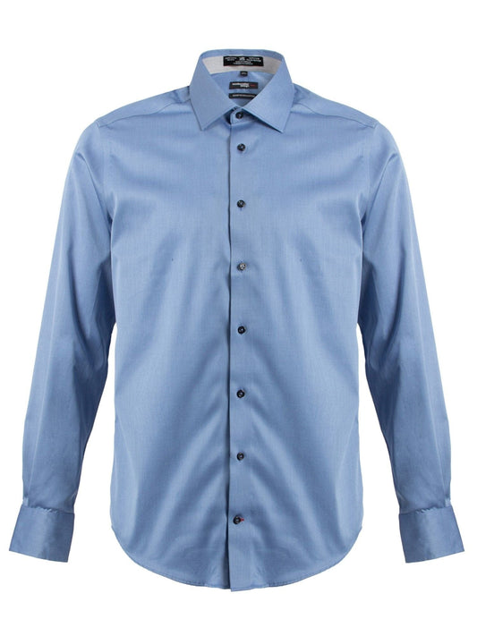 Leo Chevalier Design Upgrade Your Style in our Slim Fit 100% Cotton Non-Iron Dress Shirts Available in 10 Colors