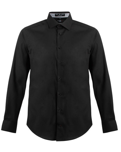Leo Chevalier Design Upgrade Your Style in our Slim Fit 100% Cotton Non-Iron Dress Shirts Available in 10 Colors
