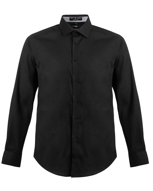 Leo Chevalier Design Upgrade Your Style in our Slim Fit 100% Cotton Non-Iron Dress Shirts Available in 10 Colors