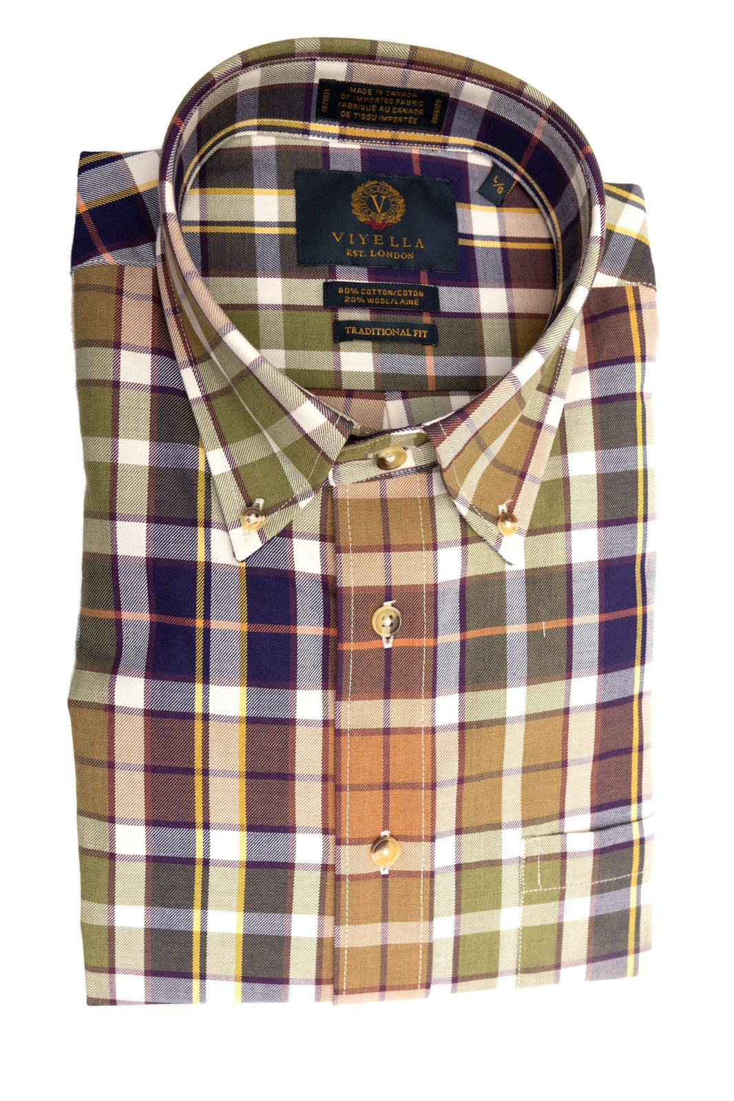 Stylish Men's Viyella Long Sleeve Button Down Shirts at The Abbey