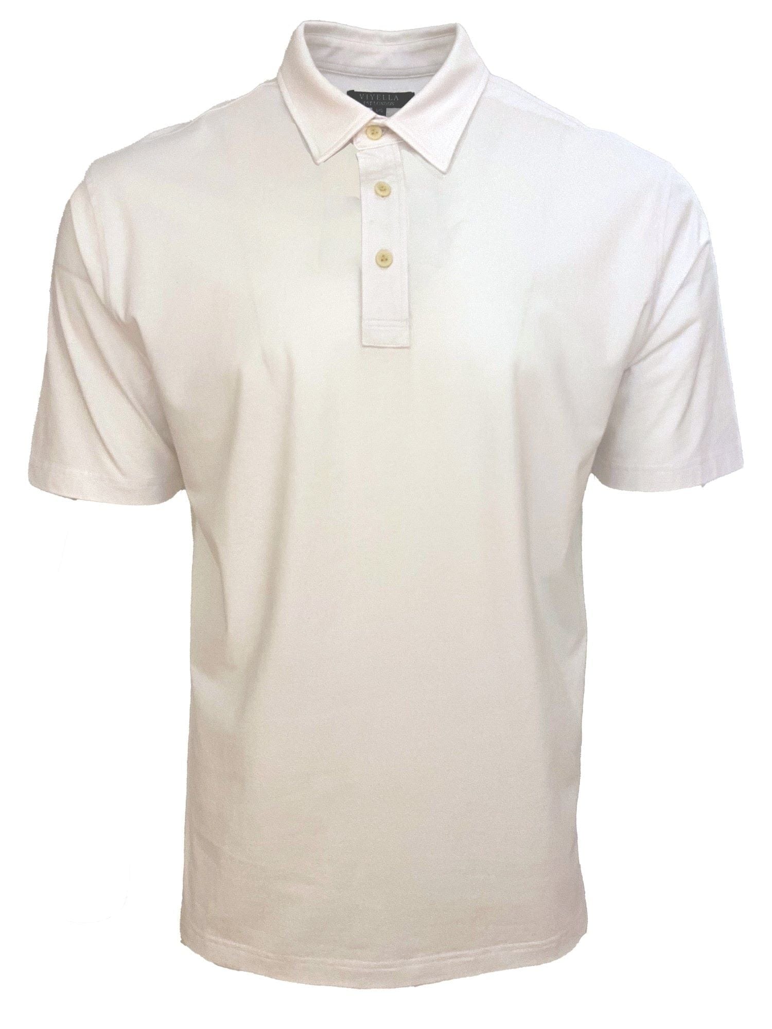 Viyella White Golf Shirts for Men