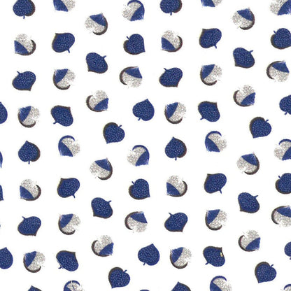 Viyella Men's Button-Down Short-Sleeve - Blue Print