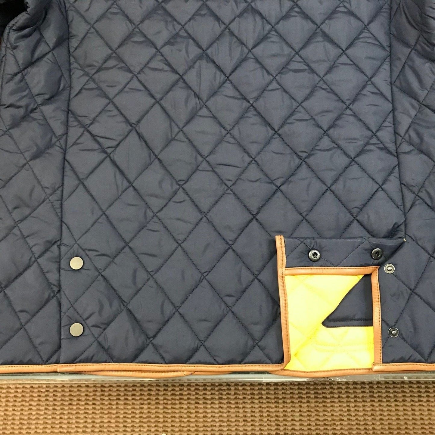 Viyella Navy Quilted Men's Designer Lightweight Jacket - Shop Now