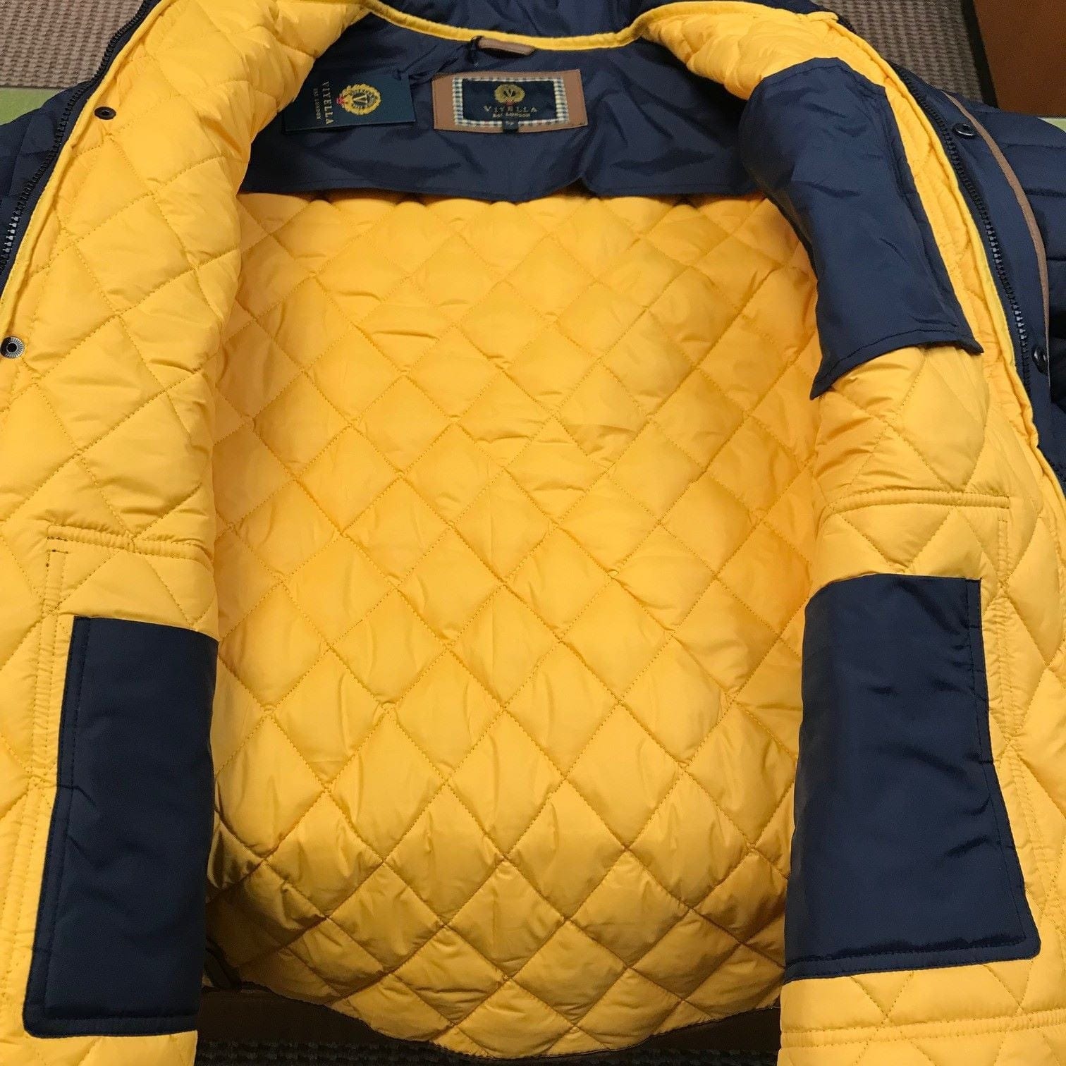 Quilted designer jacket best sale