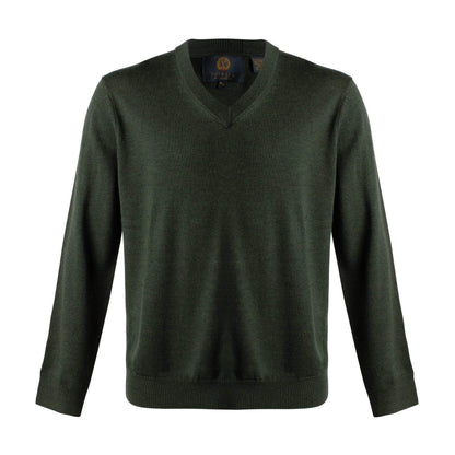 Viyella Upgrade Your Style with Mens V-Neck Extra Fine Merino Sweaters - Available in 10 Trendy Colors