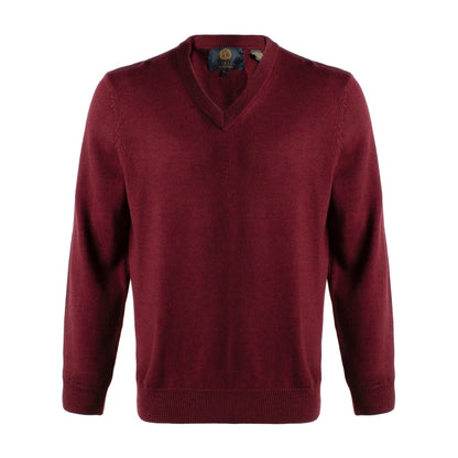 Viyella Upgrade Your Style with Mens V-Neck Extra Fine Merino Sweaters - Available in 10 Trendy Colors