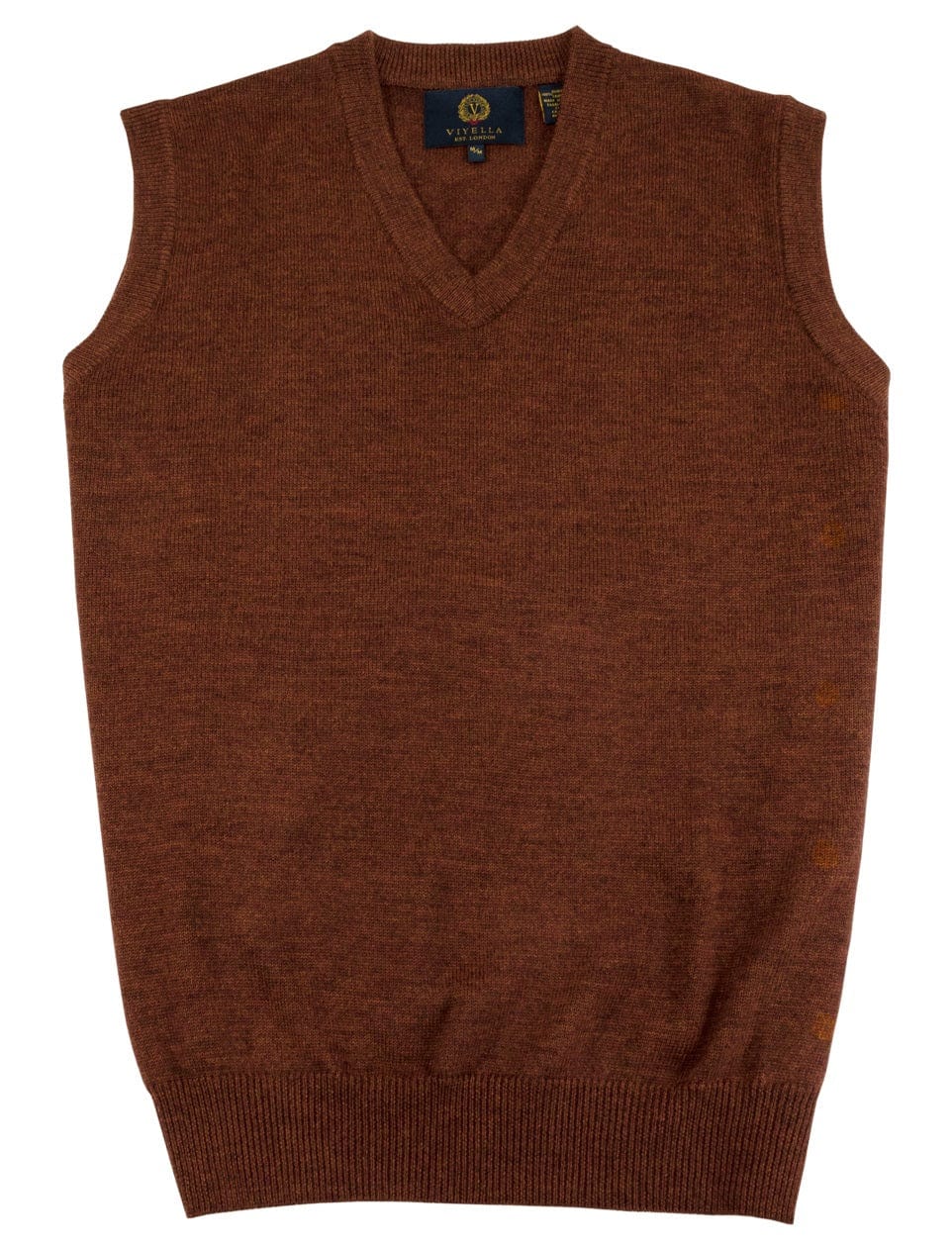 Timeless Merino Wool V Neck Sweater Vest at The Abbey Collection