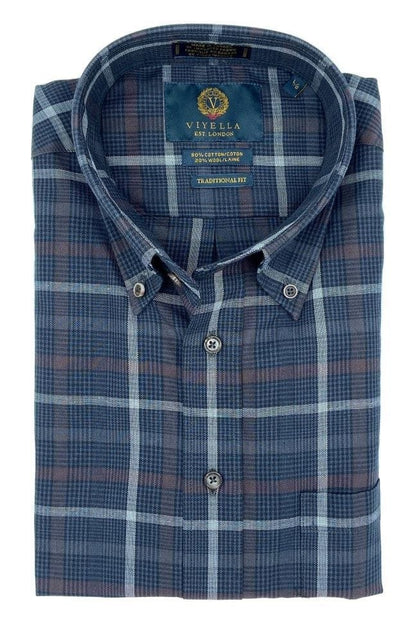Viyella Upgrade Your Style In Our Charcoal Plaid Shirts Made In Canada