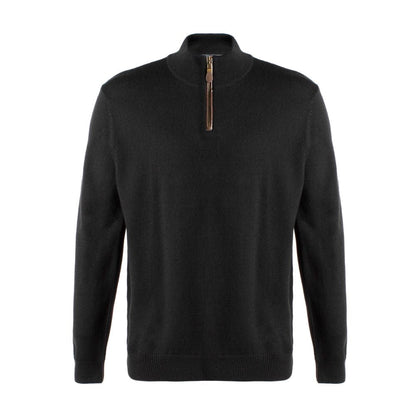 Viyella Bundle Up and Save with our Versatile Quarter Zip Mockneck Sweaters in Extra Fine Merino Wool
